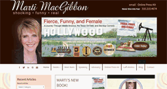 Desktop Screenshot of martimacgibbon.com